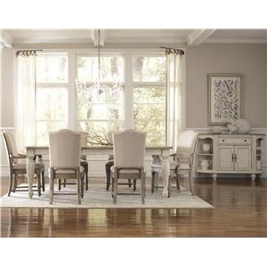 Riverside Furniture Coventry Two Tone Formal Dining Room Group